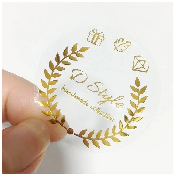 Gold Foil Label